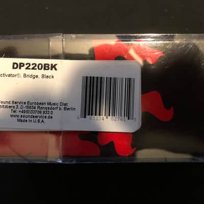 DiMarzio DP220BK D Activator Bridge Humbucker image 2