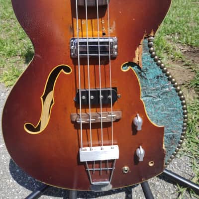 Hofner Hartke Mutt President 1965 Sunburst image 2