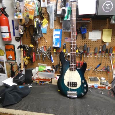Ernie Ball Music Man Sterling USA Model 2006 - Pacific Blue Sunburst image 2