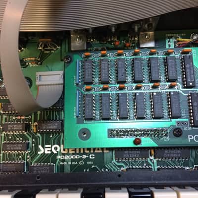 Sequential Prophet 2000 61-Key 8-Voice Polyphonic Synthesizer 1985 - Black image 15