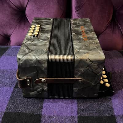 Hohner Pre-Pokerwork C/F Button Accordion image 6