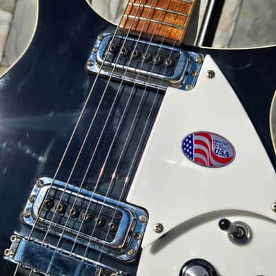 Used Rickenbacker 620 Jet Glo with Case image 9