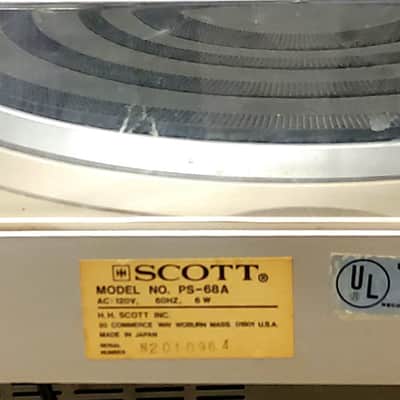Scott PS-68A 1980-82 Silver image 4