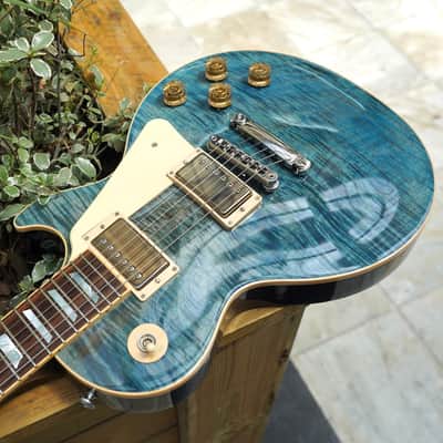 Gibson Les Paul Traditional in Ocean Blue (2015) image 9