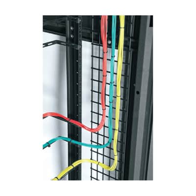 Middle Atlantic LACE-WB6-45 Vertical 45-Space Wire Grid Lacing Strip image 2