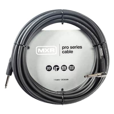 MXR DCIX20R Pro Series Straight/Angled TS Instrument Cable - 20'