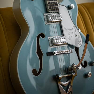 2023 Gretsch G6136T-140 140th Anniversary Double Platinum Falcon (DEMO VIDEO) image 5