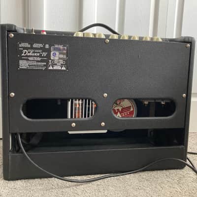 Fender Hot Rod Deluxe IV 3-Channel 40-Watt 1x12" Guitar Combo 2018 - Present - Black image 3