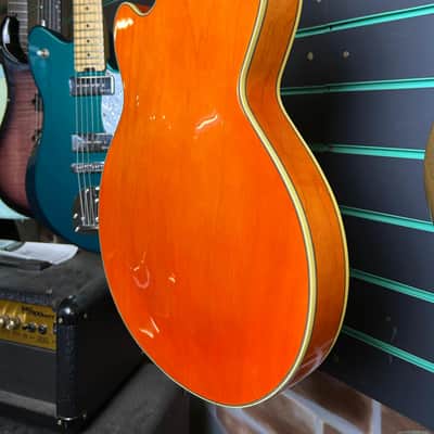 Peerless Electra Orange 2007 Hollow Body Electric Guitar image 14