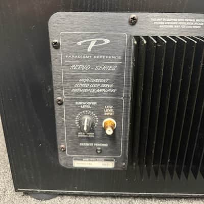 Paradigm Servo 15a 15" Powered Subwoofer 400 Watts RMS 1200 Watts Peak image 4