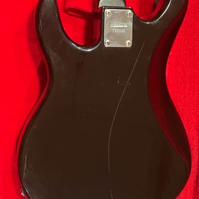 Washburn G-2V Solidbody Electric Guitar Vintage Japan 1980s - Black image 4