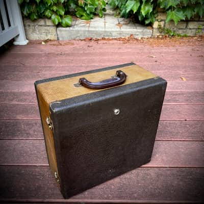 Rotary Connection Mini travel 1x8 guitar speaker cab/cabinet. Vintage 8” 8 ohm 25 watt CTS speaker. Real wood. Switchcraft Jack. 2026 - Tweed/Black Tolex image 6