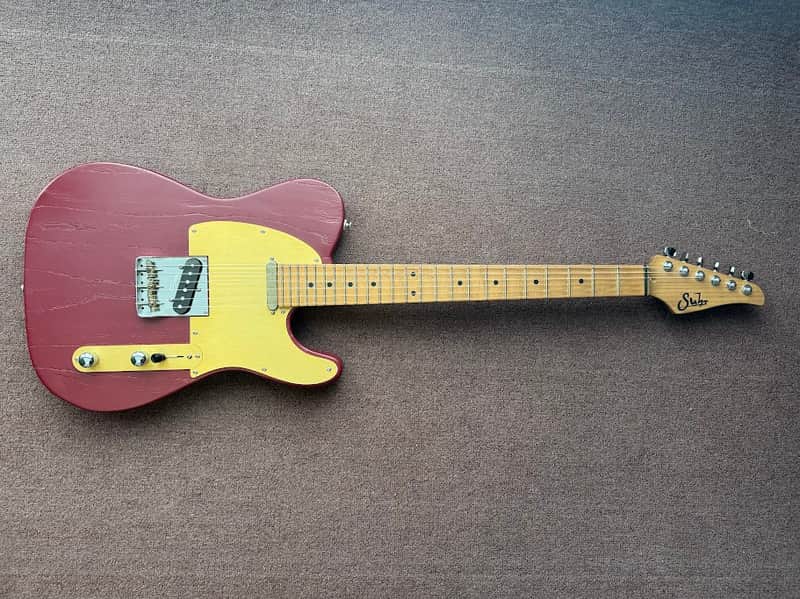 Suhr Andy Wood Signature Modern T SS  Iron Red image 1