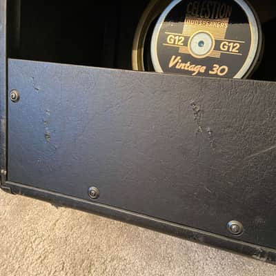 Harley Benton G112 Vintage 1x12 Cab - Black - Celestion Vintage 30 image 5