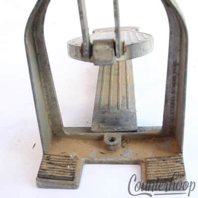 Ghost Classic Pre-Ludwig Bass Drum Pedal Solid Aluminum Footboard US Vintage 60s image 5
