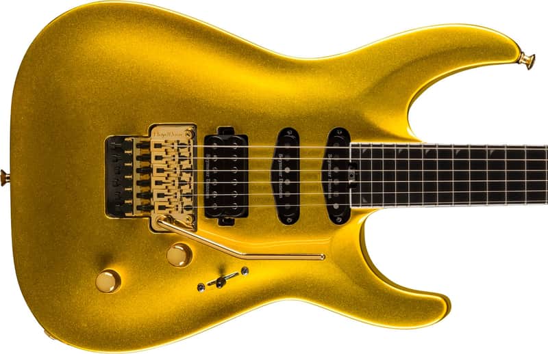 Pre-Order! Jackson Pro Plus Series Soloist SLA3 guitar in Gold Bullion image 1