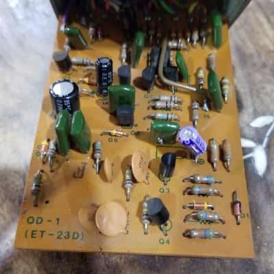 Boss OD-1 Long Dash Silver Screw 1977-1981 8 Pin JRC4558 Chip Japan Black Label image 14