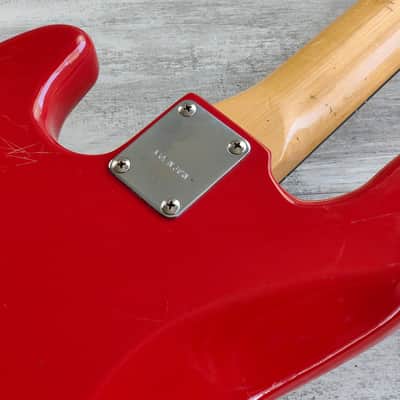 1970's Cimar (Ibanez) '75 Reissue Jazz Bass (Torino Red) image 11