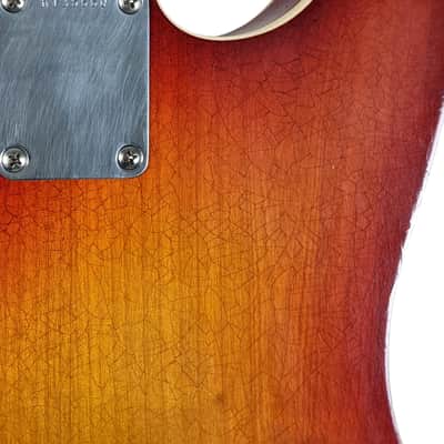 2024 Fender Masterbuilt 1963 Stratocaster Paul Waller Custom Shop - Aged Cherry Sunburst image 10