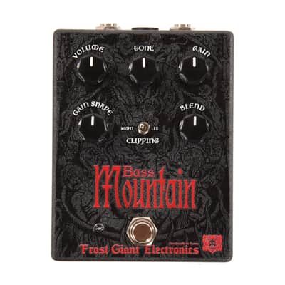 Frost Giant Electronics Bass Mountain Distortion/Fuzz Pedal image 1
