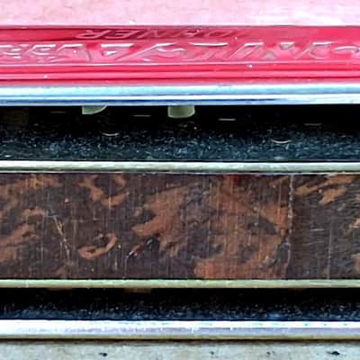 Hohner Chromonica 64 pro model chrome harmonica. image 4