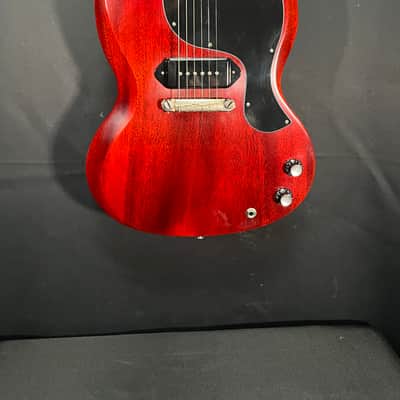 Gibson Custom Shop '63 SG Junior Reissue Lightning Bar 2020 - Present Cherry Red image 1