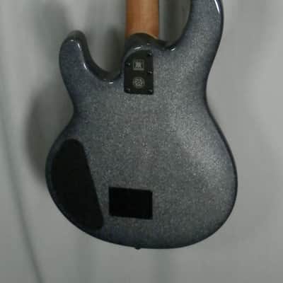 Ernie Ball Music Man Starry Night Dark Ray 4-string electric bass with case *Demo* image 12