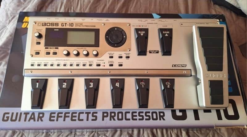 Boss GT-10 Guitar Effects Processor 2008 - 2012 - Silver image 1