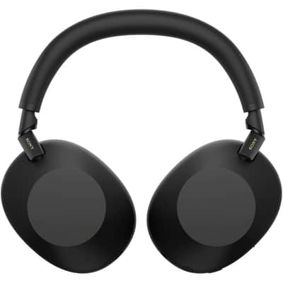 Sony WH-1000XM6 Wireless Noise Canceling Closed Back Over-Ear Headphones, Black image 4