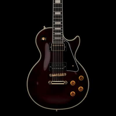Epiphone Jerry Cantrell "Wino" Les Paul Custom (2023) - Dark Wine Red #29288 with Original Hard Case image 3