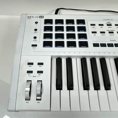 Arturia KeyLab 49 MKII Professional MIDI Keyboard Controller (White) image 3