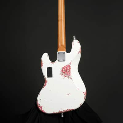 Dhatarattha DEB4 Jazz Bass 4 string - PAISLEY RELIC(Factory Mint Promotional Unit) image 3