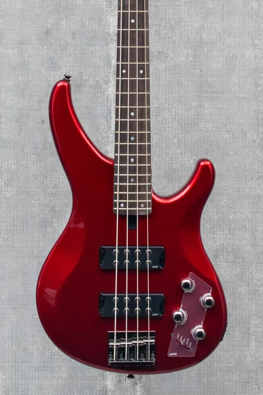 Yamaha TRBX304 CAR Bass Candy Apple Red image 1
