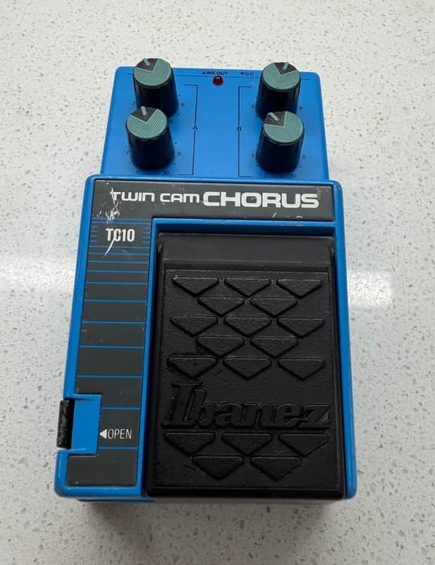 Ibanez Twin Cam Chorus TC10 1980s - Blue image 1