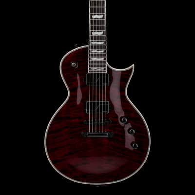 LTD EC-1000 - See Thru Black Cherry #20178 (Factory Demonstration Model) image 3