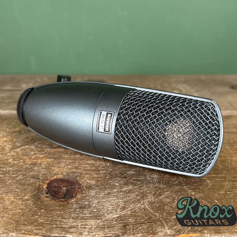 Shure BETA 27 Supercardioid Condenser Microphone 2010 - Present - Black image 1