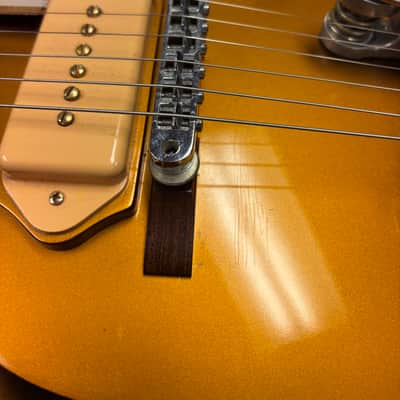 2000 Gibson Custom Shop Historic '52 ES-295 with Bigsby Antique Gold image 25
