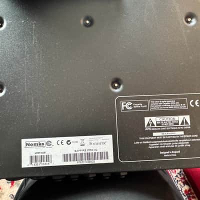 Focusrite Saffire Pro 40 Firewire Audio Interface 2010s - Black image 4
