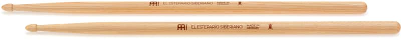 Meinl Stick & Brush El Estepario Siberiano Signature Drumsticks - Wood Tip (5-pack) Bundle image 1