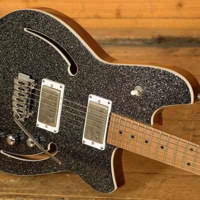 Reverend Kingbolt Air HH - Roasted Maple - Black Sparkle image 5