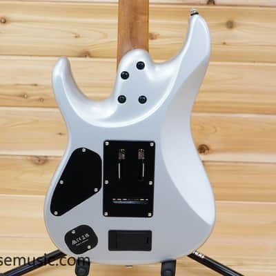 Ibanez TOD10-CSV Tim Henson Signature - Classic Silver - Birdseye Maple Neck image 2