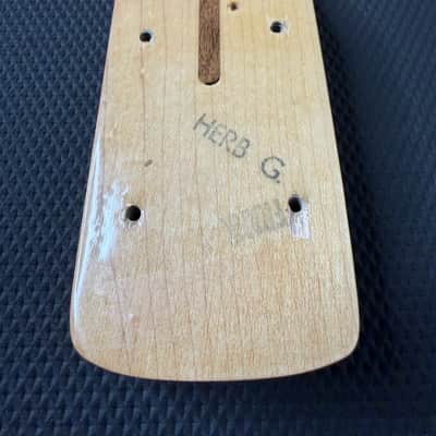 1972 Fender Precision Bass Neck — Loaded / Excellent Condition Herb G stamp - Maple image 5