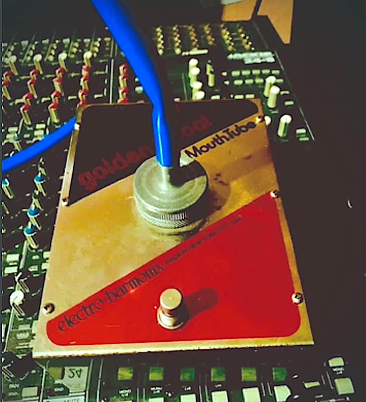 Electro-Harmonix Golden Throat 1970s - Black Chrome Red image 1