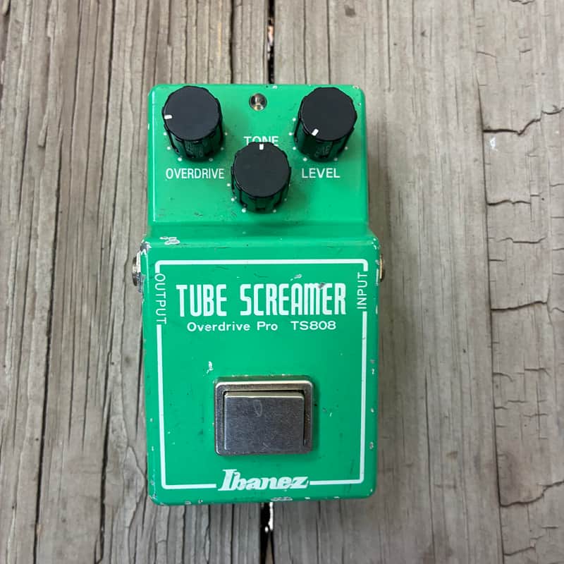 Ibanez TS808 Tube Screamer 2004 - Present - Green electric guitar overdrive distortion image 1