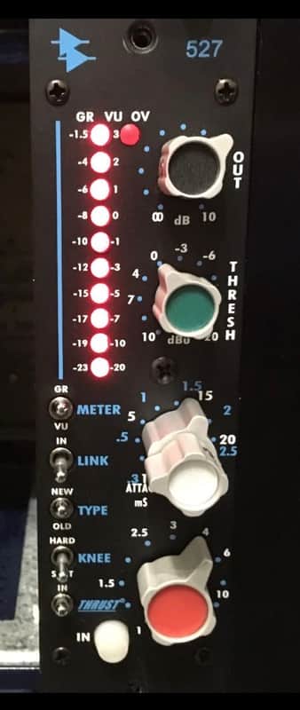API 527 500 Series Compressor / Limiter Module 2010 - 2021 - Black image 1