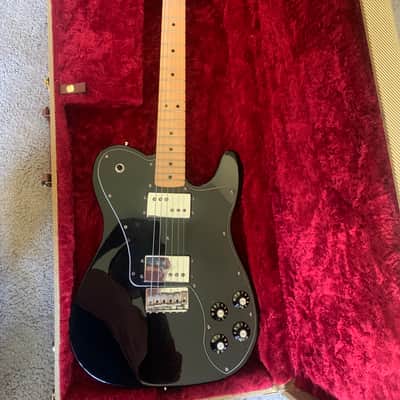 Fender Classic Series '72 Telecaster Custom with Maple Fretboard 2000 - 2018 - Black image 1