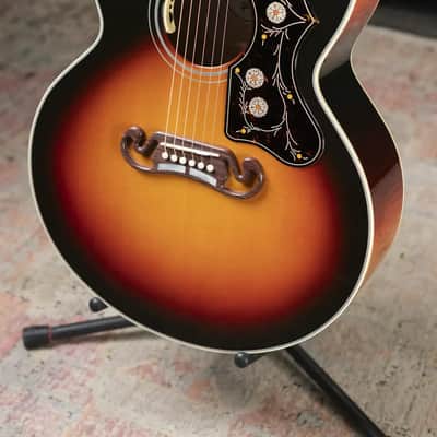 Gibson SJ-200 Standard Maple Acoustic/Electric Guitar - Triburst with Hardshell Case image 4