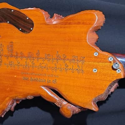 Blueberry Handmade Electric Guitar Ganesh Motif image 6