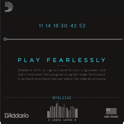 NYXL1152 11/52 Medium Top / Heavy Bottom D'Addario image 7