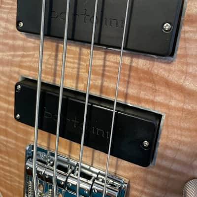 JLC Guitars Anaheim Bass - Natural, Aquamarine Metallic image 23